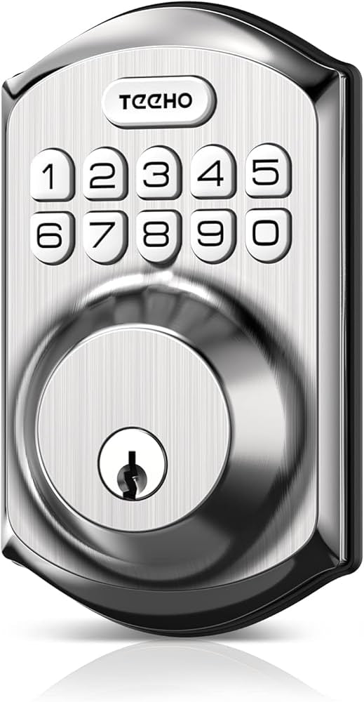 Serrure de porte d'entrée sans clé