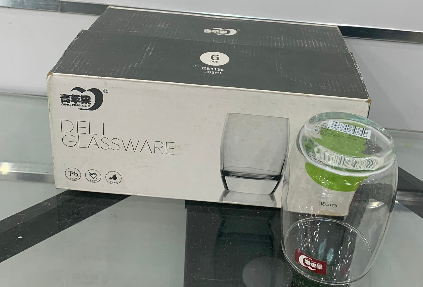 Lot de 6 Verres Déli – 385 ml