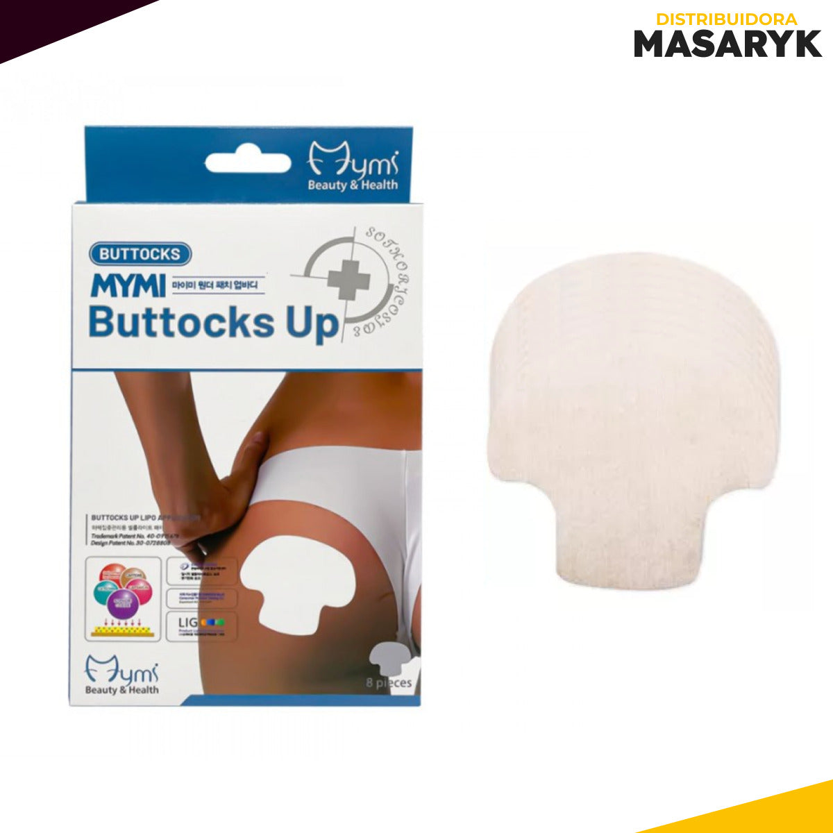 Patchs Lift & Tonification Fessiers – Buttocks Up