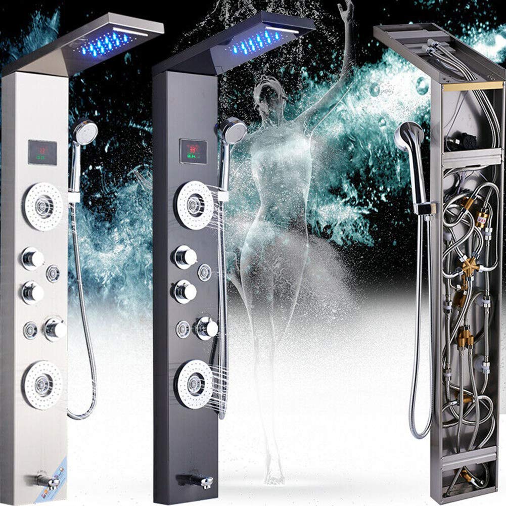 Colonne de douche en acier inoxydable