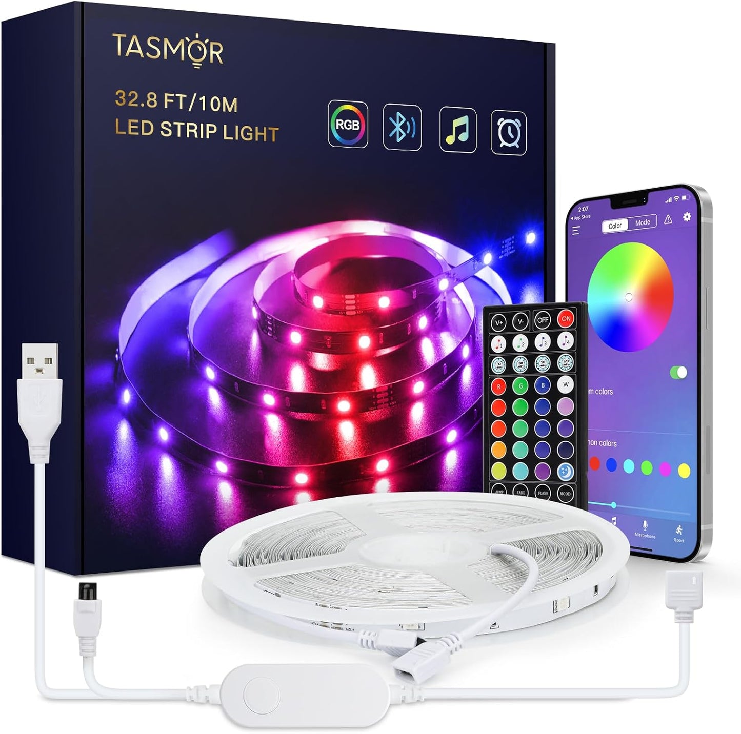 Bande LED Lumineuse – Éclairez Votre Vie en Couleurs !