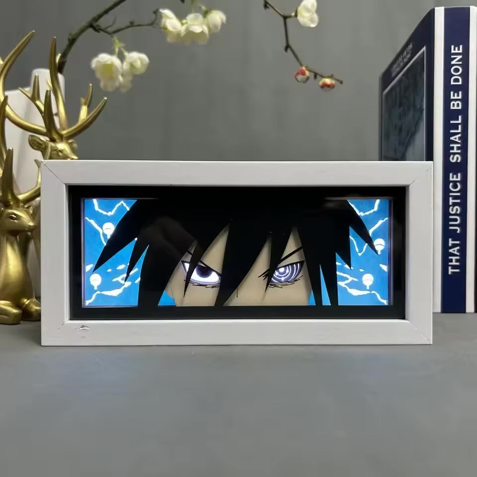 Boîte lumineuse LED 3D Anime