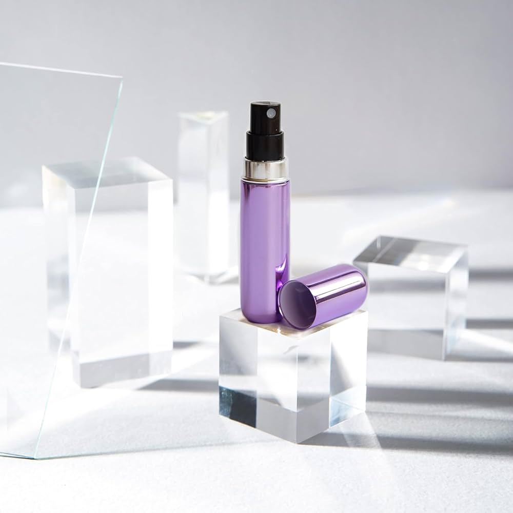 INFLUX Lot de 5 flacons de parfum rechargeables