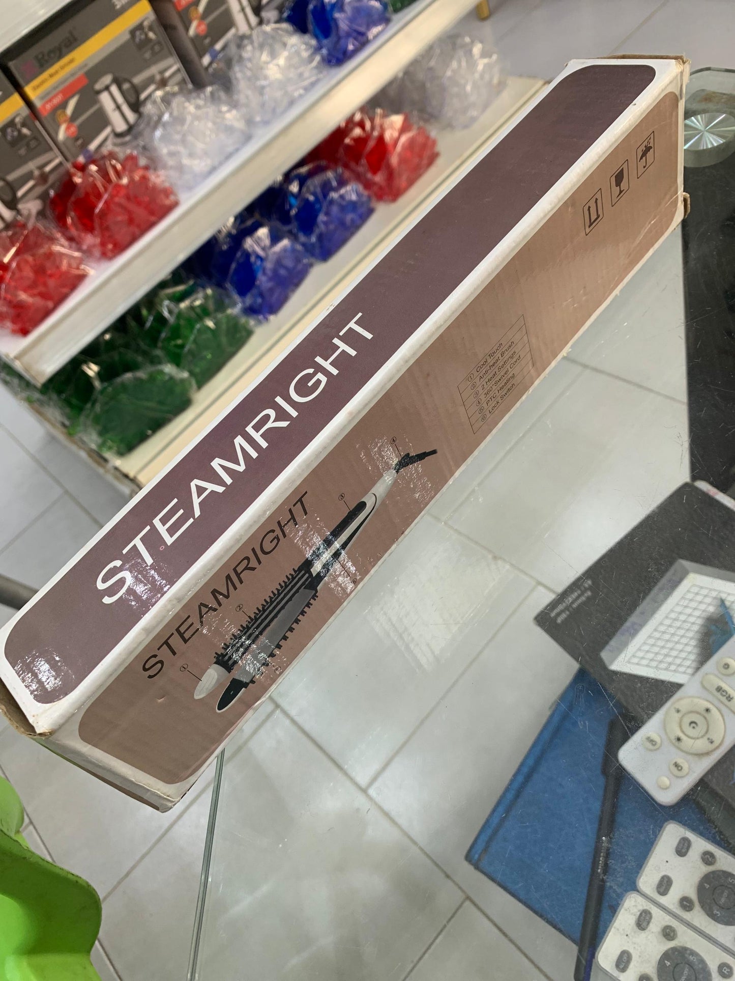 Lisseur à cheveux SteamRight