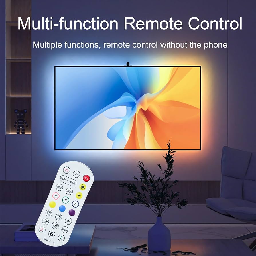 Rétroéclairage LED TV avec capteur