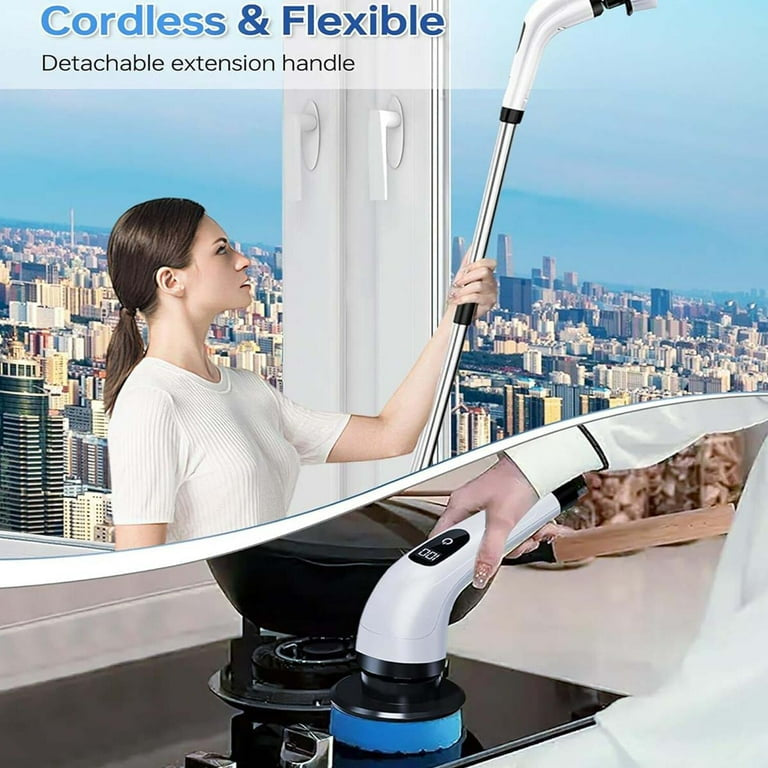 Brosse de nettoyage électrique rotative