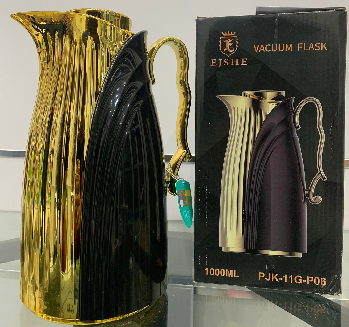 Thermos isotherme 1000 ml en verre rose de haute qualité, pour café et thé