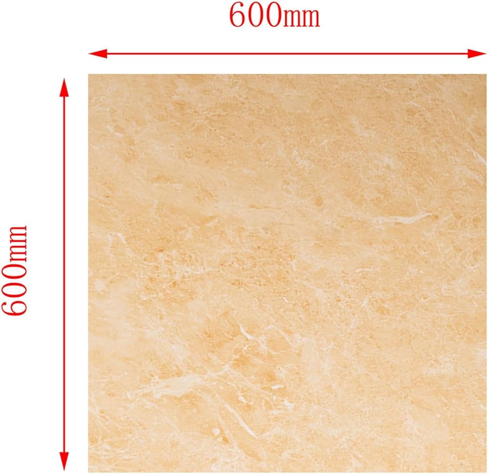Revêtement de sol adhésif en vinyle PVC (effet marbre ou bois)
