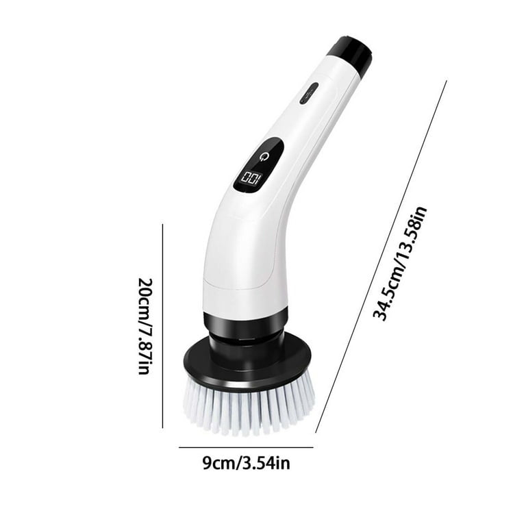 Brosse de nettoyage électrique rotative