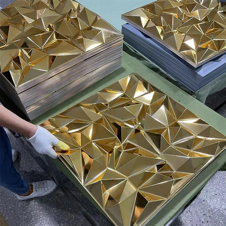Panneau 3D diamant