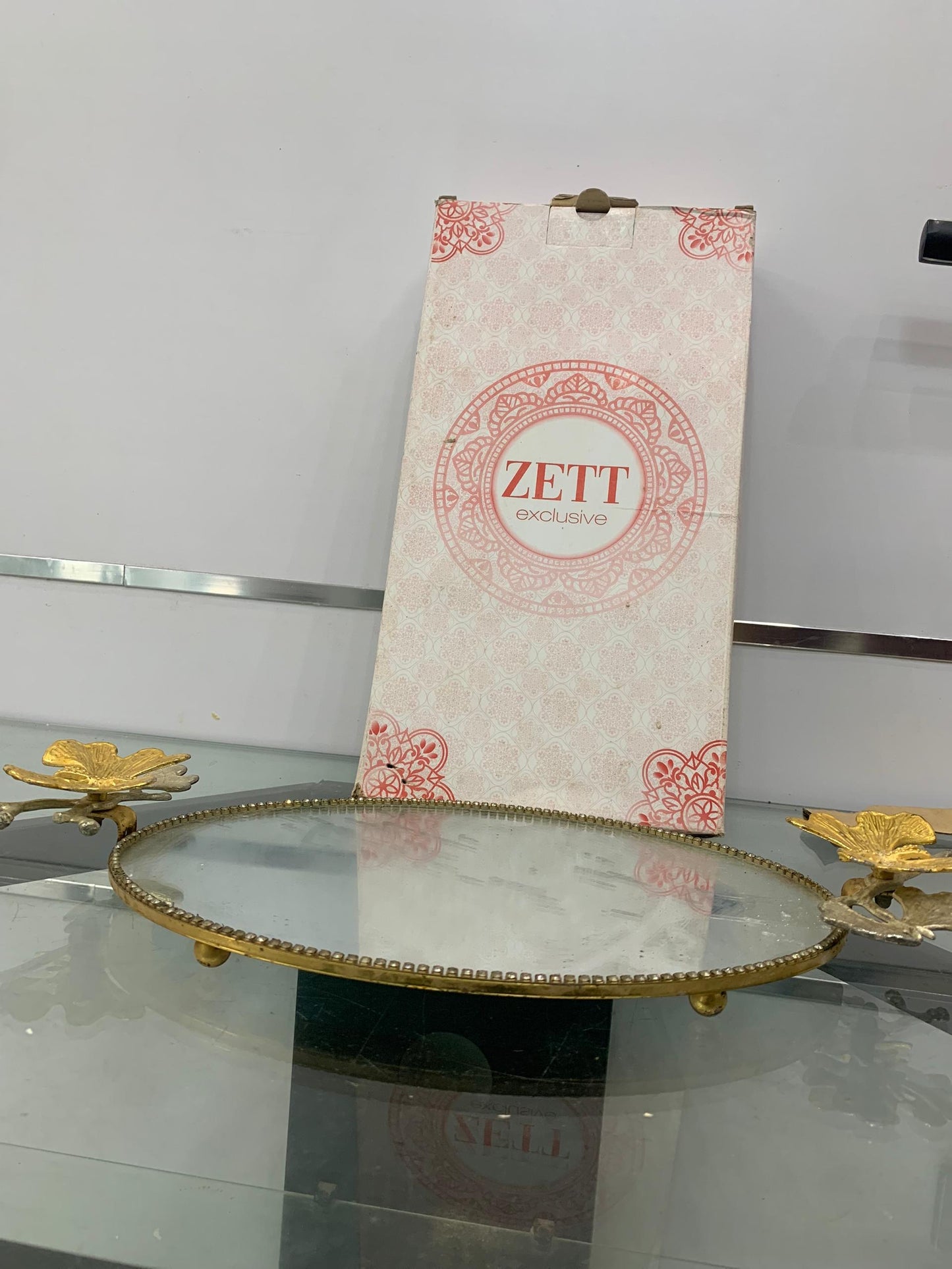 Plateau miroir ZETT Exclusive – Style Luxe
