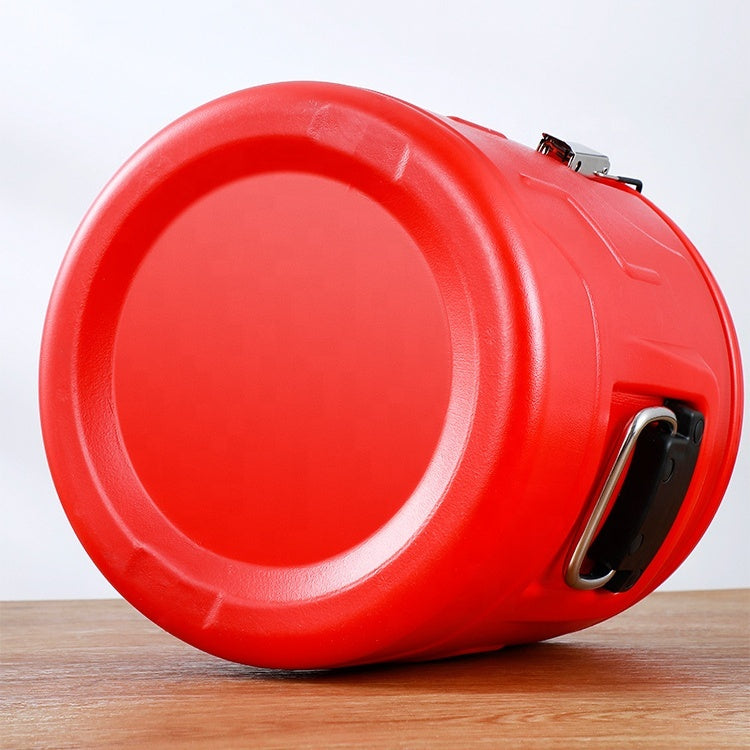 Réchaud isotherme en acier inoxydable de grande capacité pour aliments 3pcs
