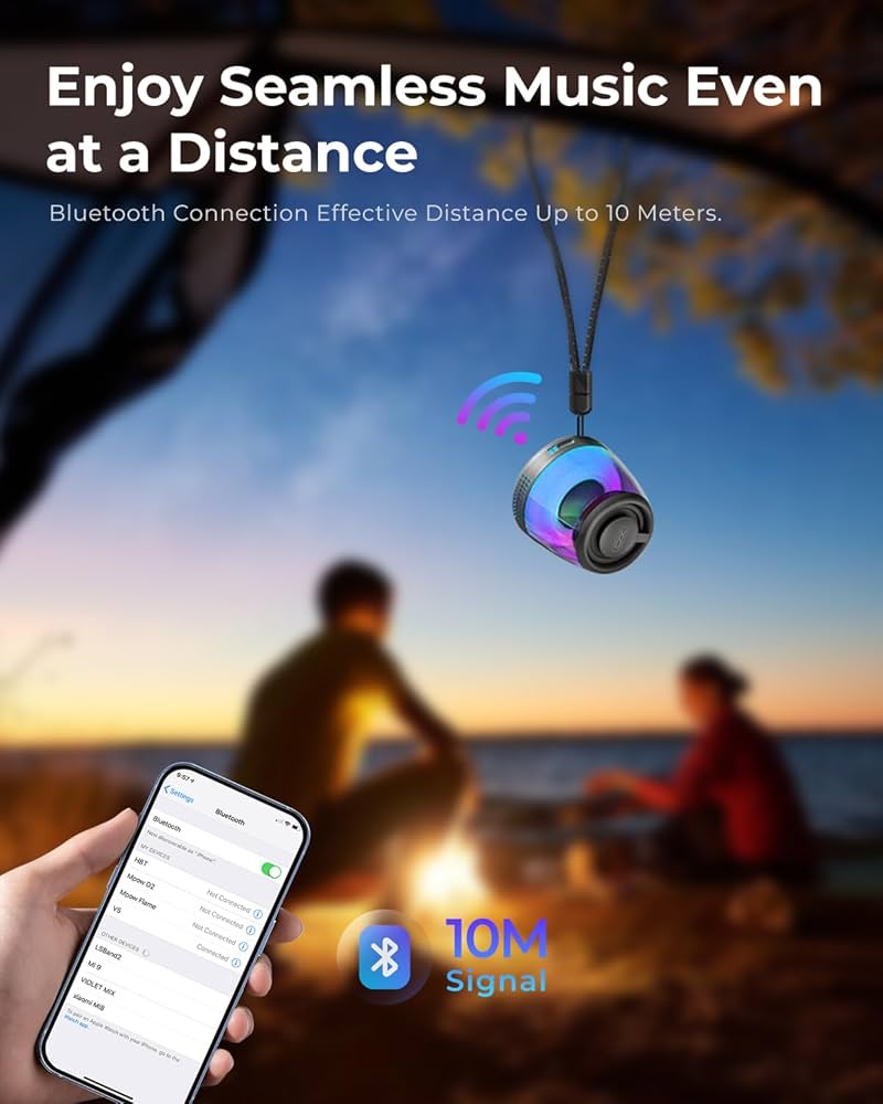 Enceinte Bluetooth magnétique