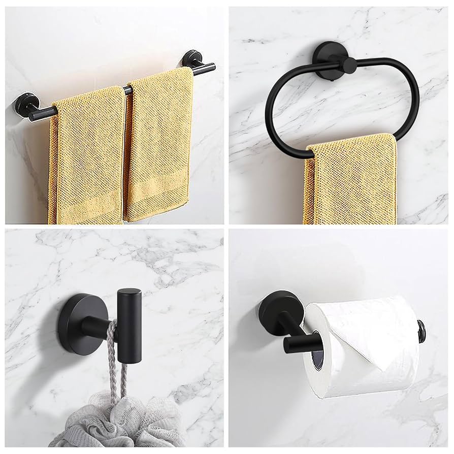 Ensemble de matériel de salle de bain 7 pièces