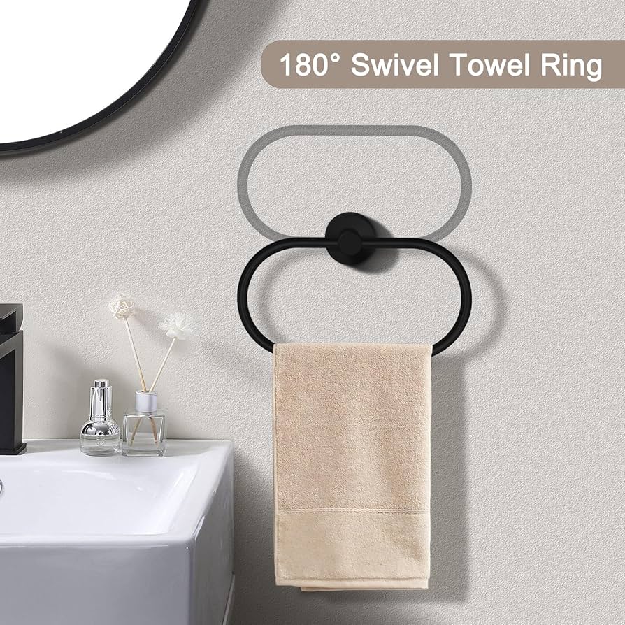Ensemble de matériel de salle de bain 7 pièces