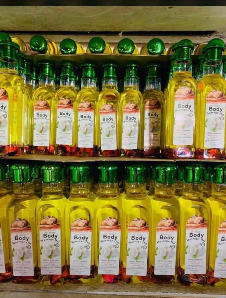 Huile de massage