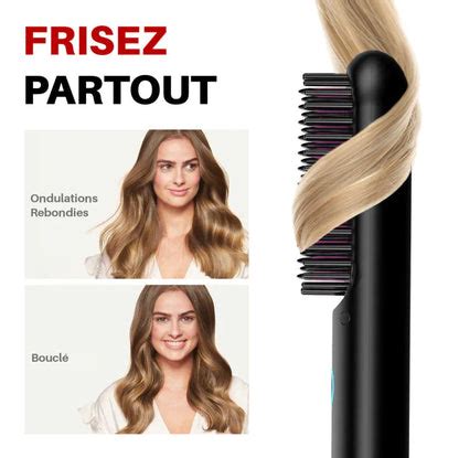 Brosse Chauffante Portable (San Fil)