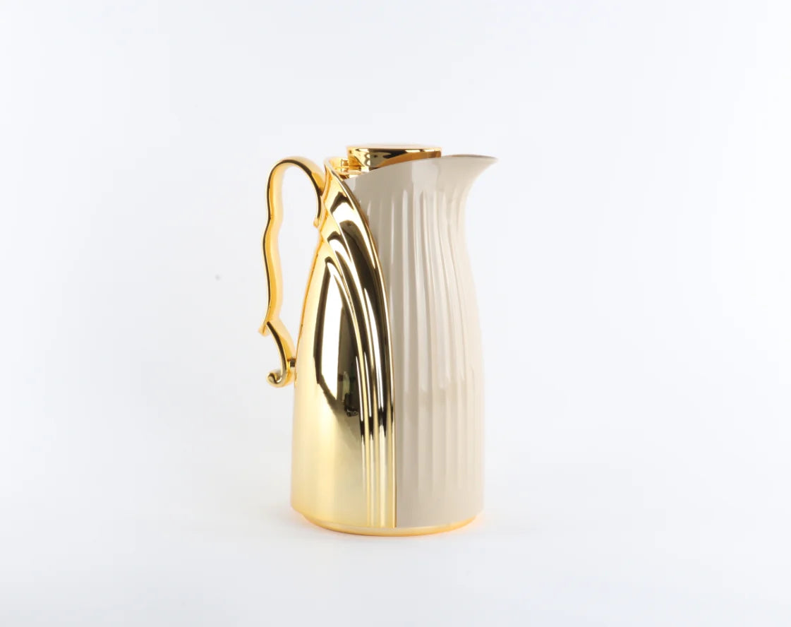 Thermos isotherme 1000 ml en verre rose de haute qualité, pour café et thé