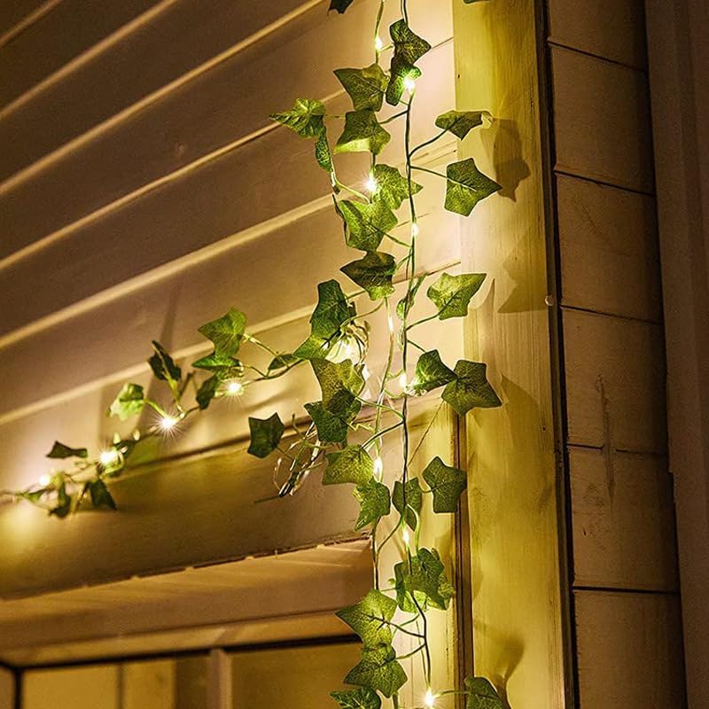 Feuilles décoratives lumières