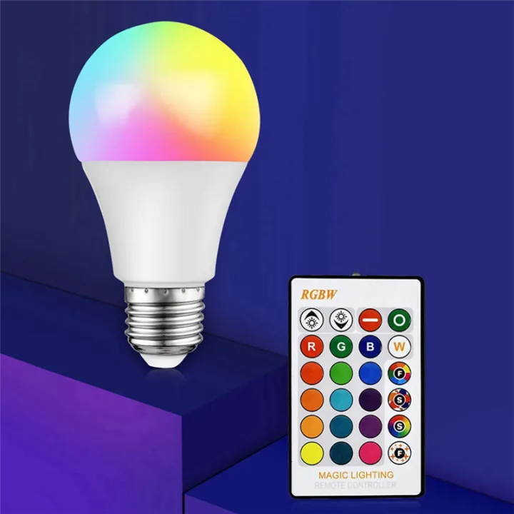 Ampoule LED multicolore E27