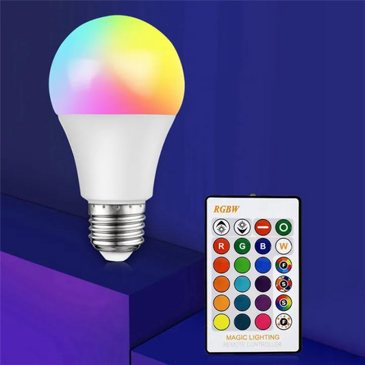 Ampoule LED multicolore E27