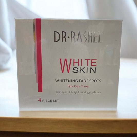 Coffret de 4 soins éclaircissants pour la peau Dr Rashel White Skin, anti-taches