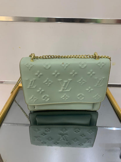 Sac à Main Classy Monogram – Chaîne Dorée