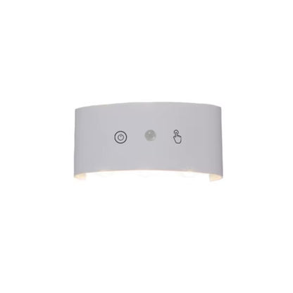 Lampe murale LED rechargeable à double éclairage (haut/bas)