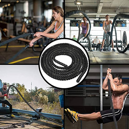 Corde de combat pour salle de sport