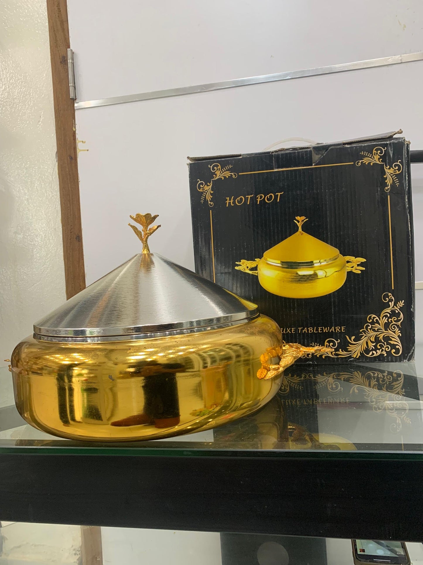 Marmite Isotherme Deluxe Dorée – HOT POT