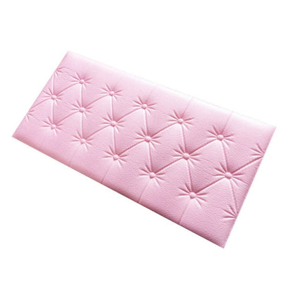 Mur de panneaux rembourrés en mousse élégante et pratique