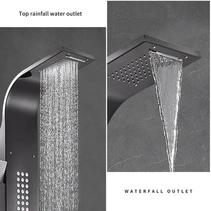 Colonne de Douche Multifonction en Acier Inoxydable