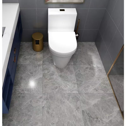 panneaux Sol étanches à motif marbre gris
