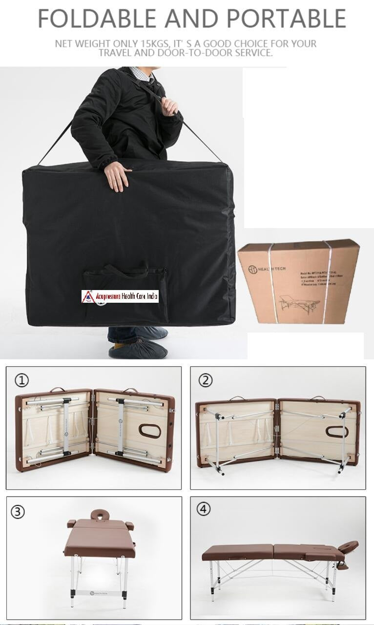 Table de Massage Pliante Professionnelle – Confort & Stabilité