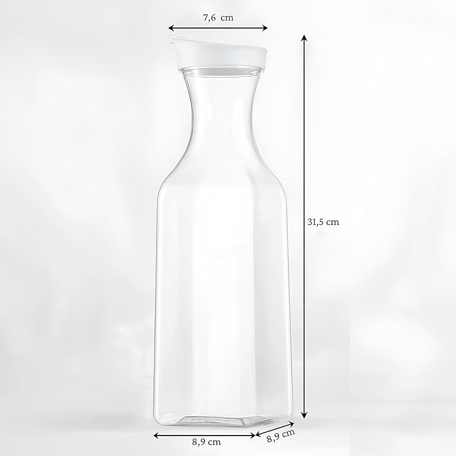 Carafe à eau 1,5 L couvercle rabattable