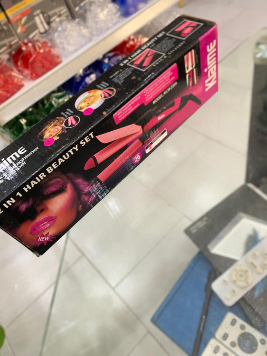 Kit de beauté capillaire 2 en 1

Outil de coiffage multifonctionnel