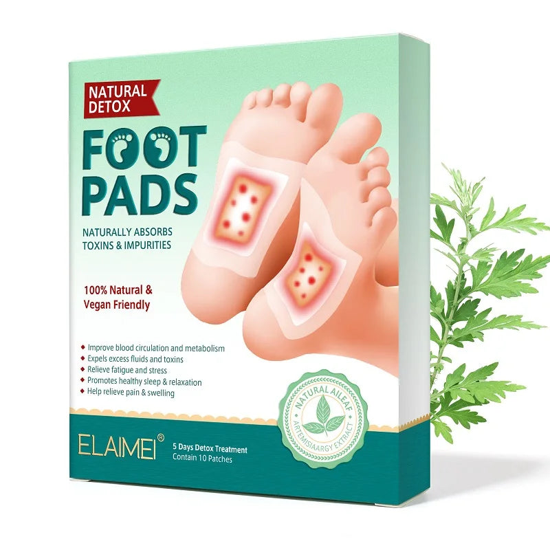 Patch Detox Pieds – Élimine Toxines & Fatigue