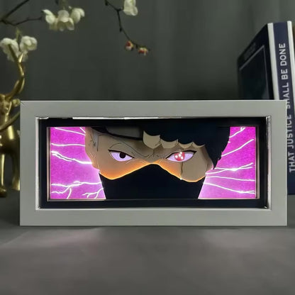 Boîte lumineuse LED 3D Anime