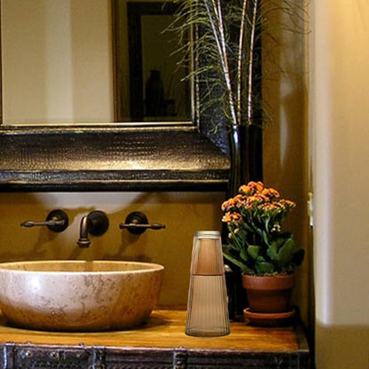 Carafe à eau de chevet avec gobelet en verre