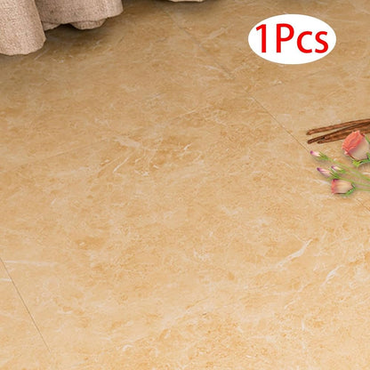 Revêtement de sol adhésif en vinyle PVC (effet marbre ou bois)