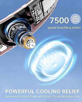 Ventilateur de cou rechargeable