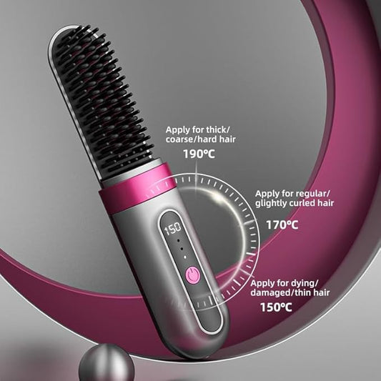 Brosse Chauffante Portable (San Fil)