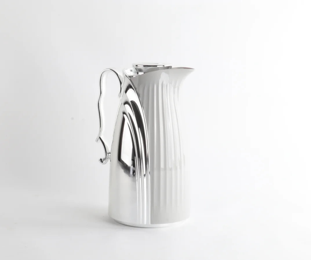 Thermos isotherme 1000 ml en verre rose de haute qualité, pour café et thé