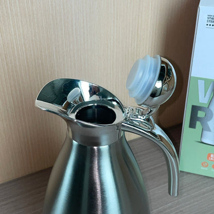 Thermos isotherme classique en acier inoxydable de 2 litres