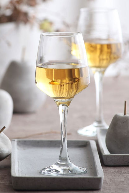 Verre à eau sur pied Lav lal 6 pièces verre à eau boisson gazeuse 330 cc lal569