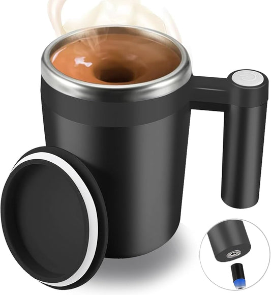 Tasse à café avec agitateur automatique
