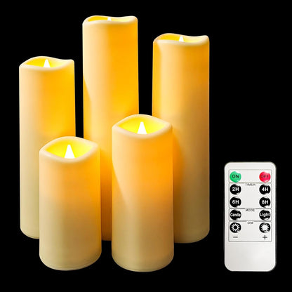 Bougies étanches sans flamme