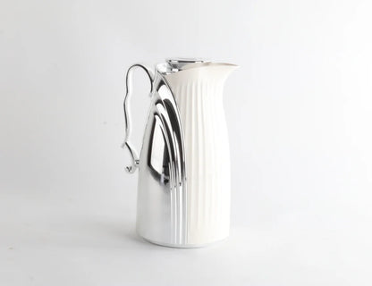 Thermos isotherme 1000 ml en verre rose de haute qualité, pour café et thé