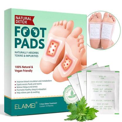 Patch Detox Pieds – Élimine Toxines & Fatigue