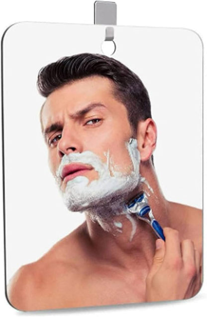 Miroir de douche incassable et antibuée pour le rasage